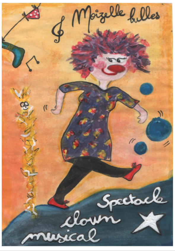 MOIZELLE BULLES : Spectacle de clown musical :)