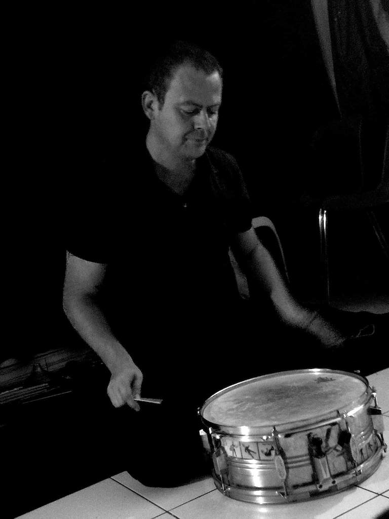 Concert Mathieu Bec en solo - Percussions