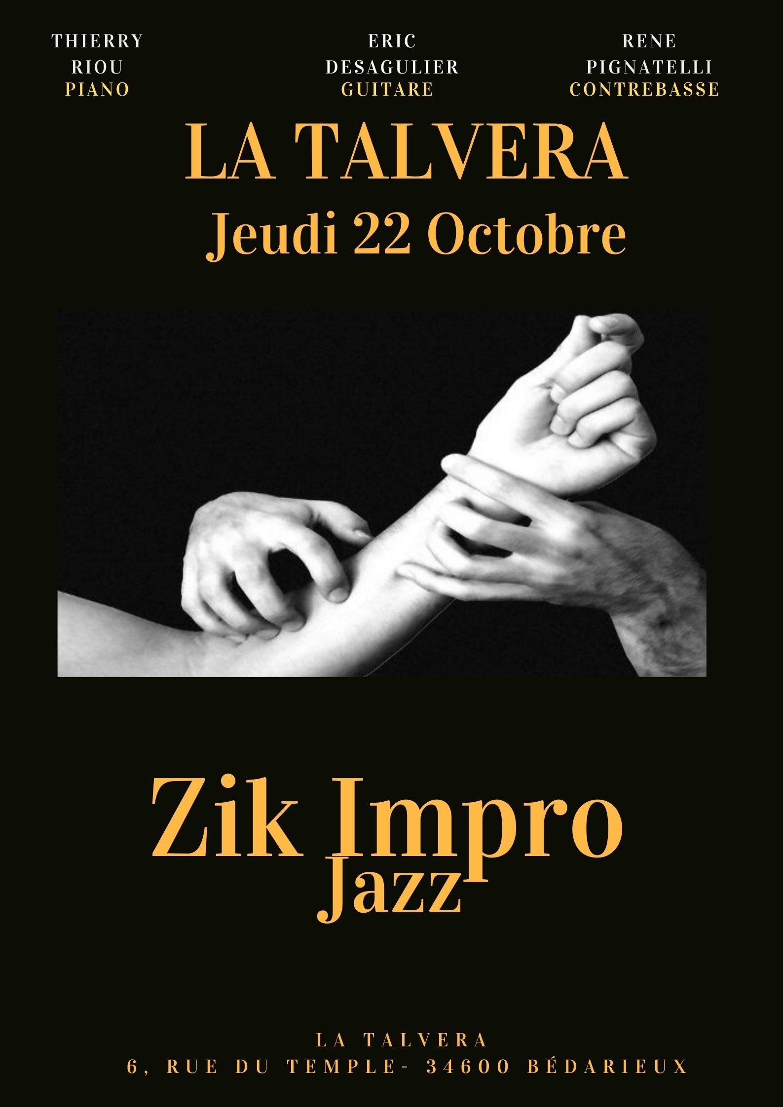 Concert repas Jazz Zik Impro