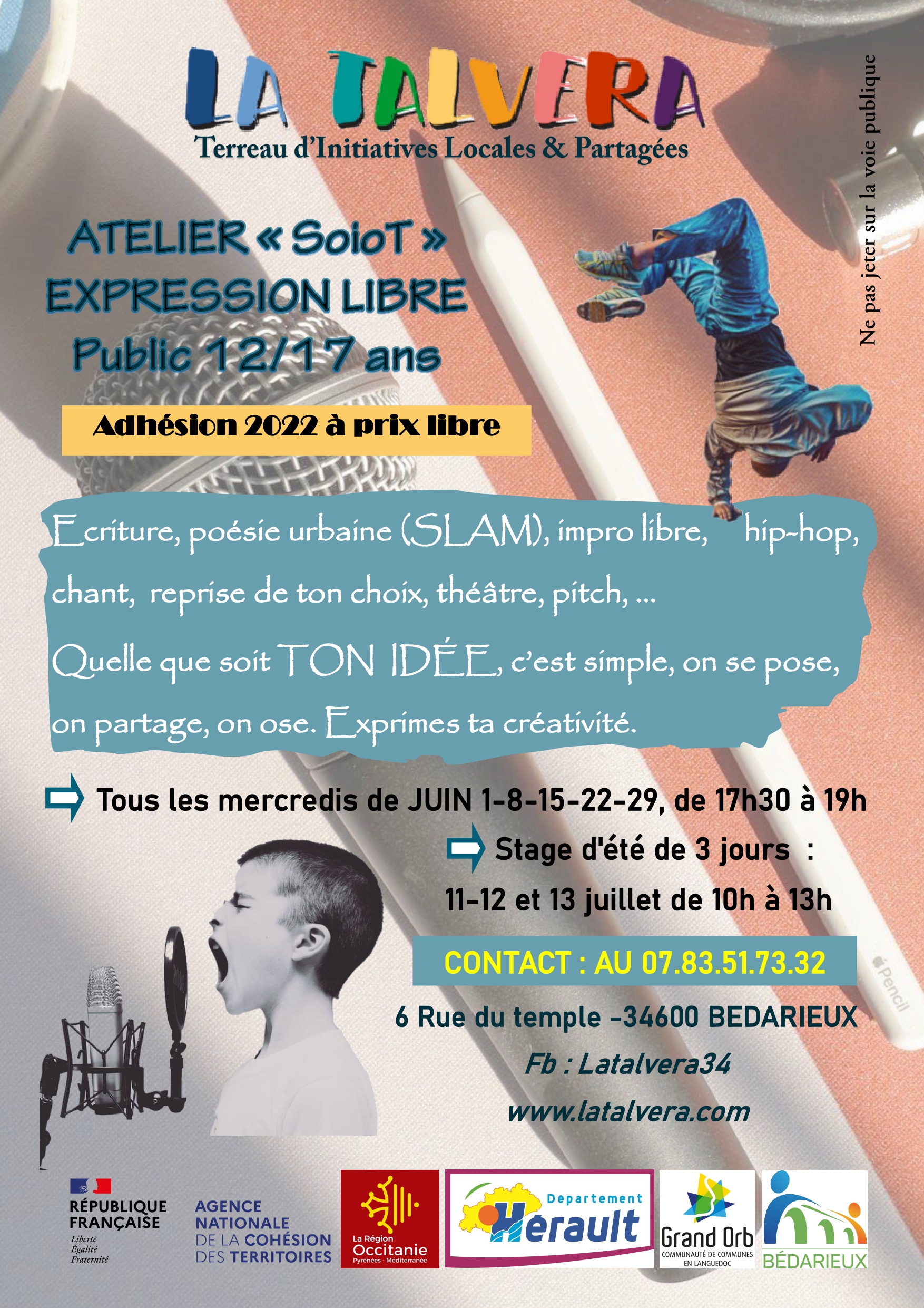 Stage "SoioT" - EXPRESSION LIBRE - ADO