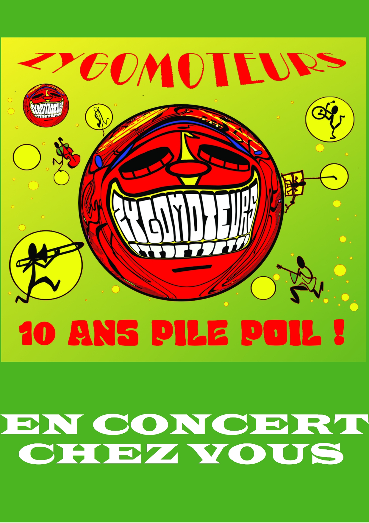 CONCERT Les Zygomoteurs à 19h !