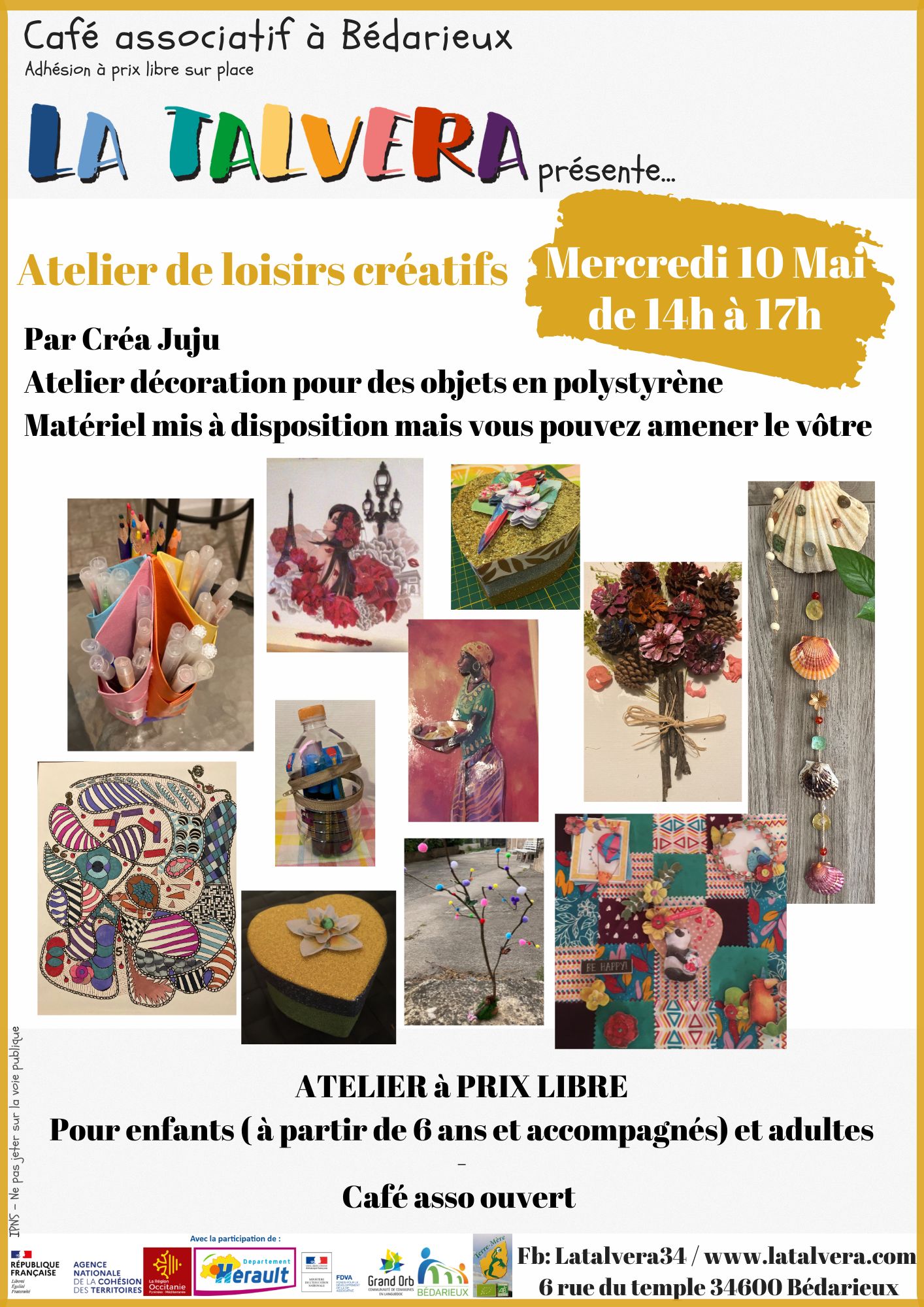 Ateliers loisirs créatifs