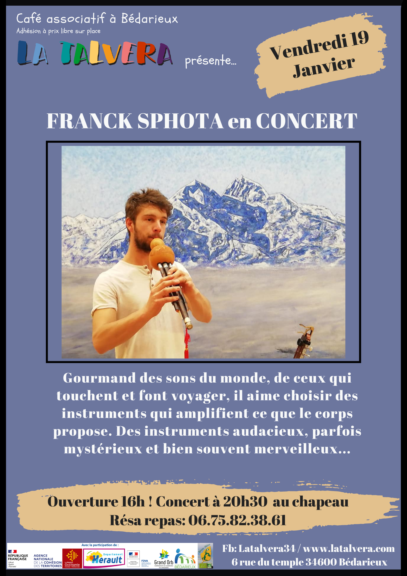 Concert de Franck SPHOTA