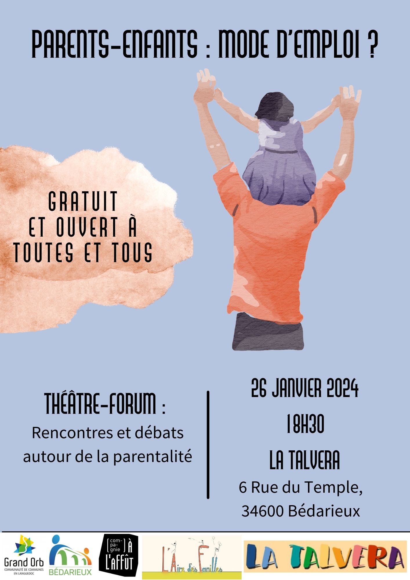Théâtre Forum autour de la parentalité !