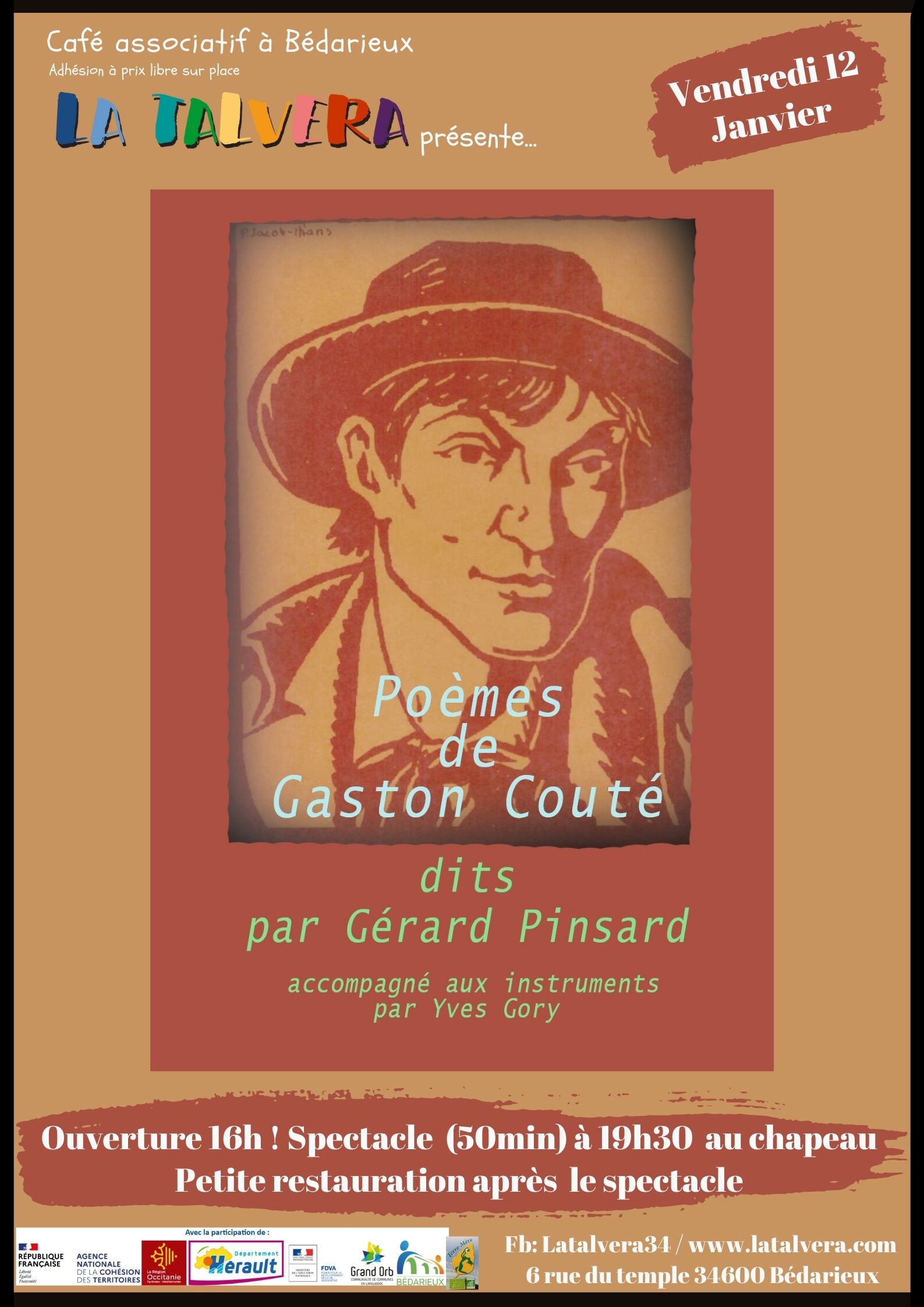 Soirée Gaston Couté