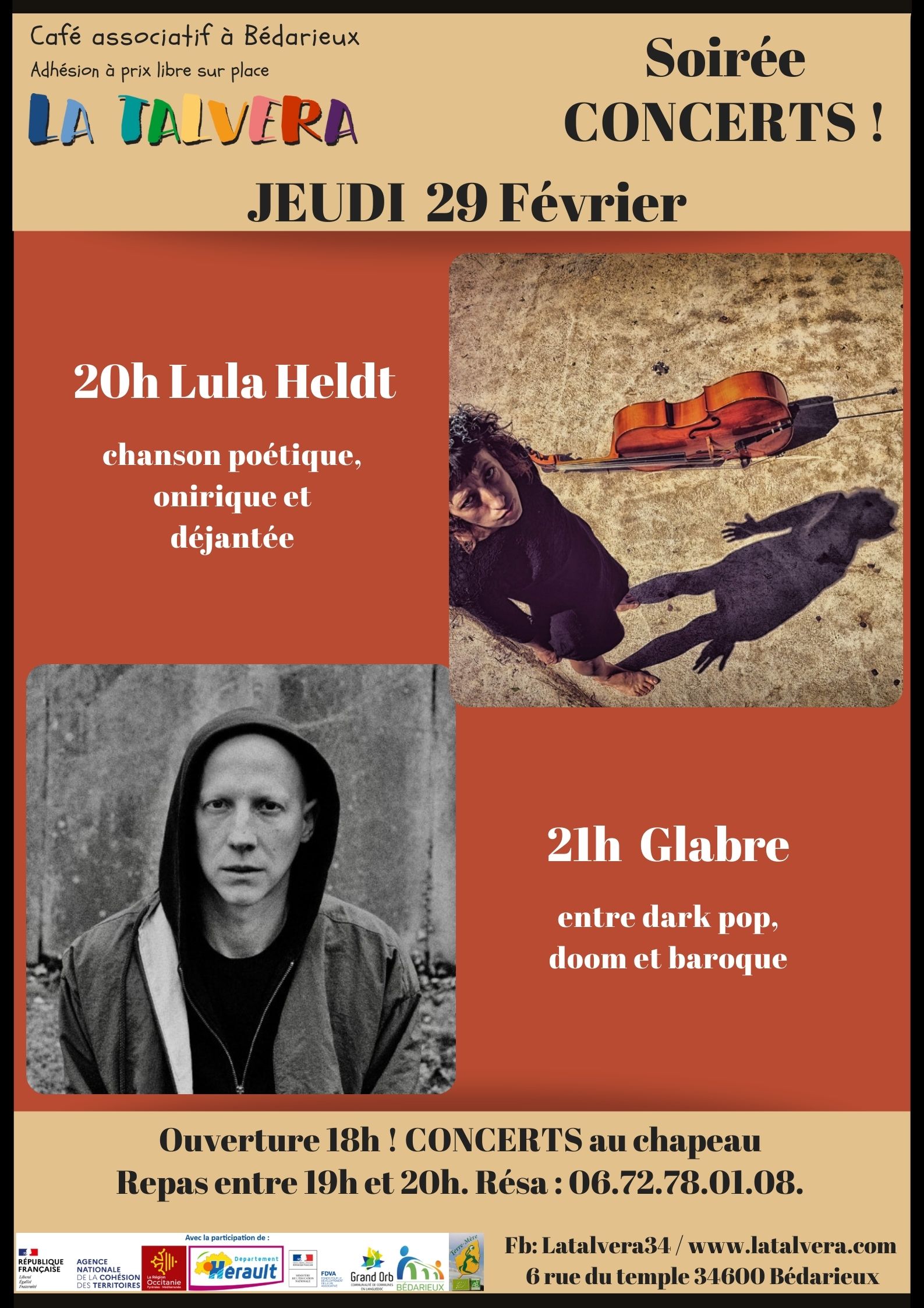 ConcertS Lula et Glabre