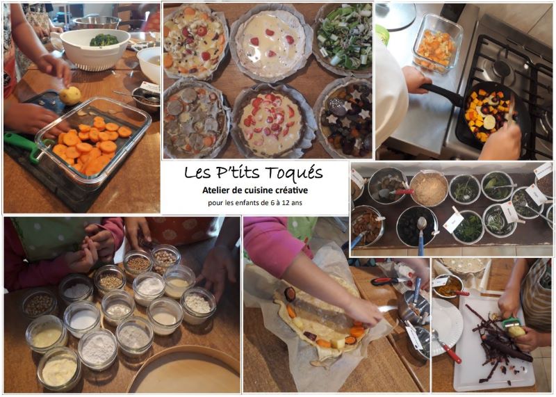 Atelier de cuisine créative : Les P'tits Toqués