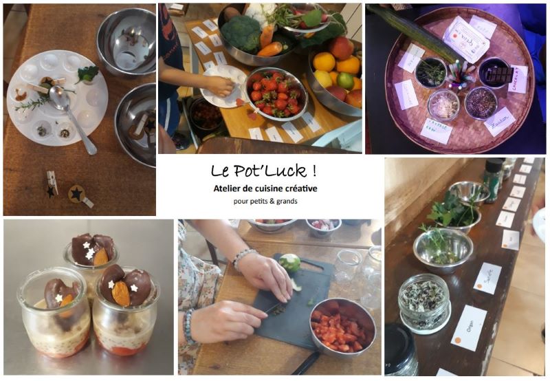 Atelier de cuisine créative : Le Pot'Luck