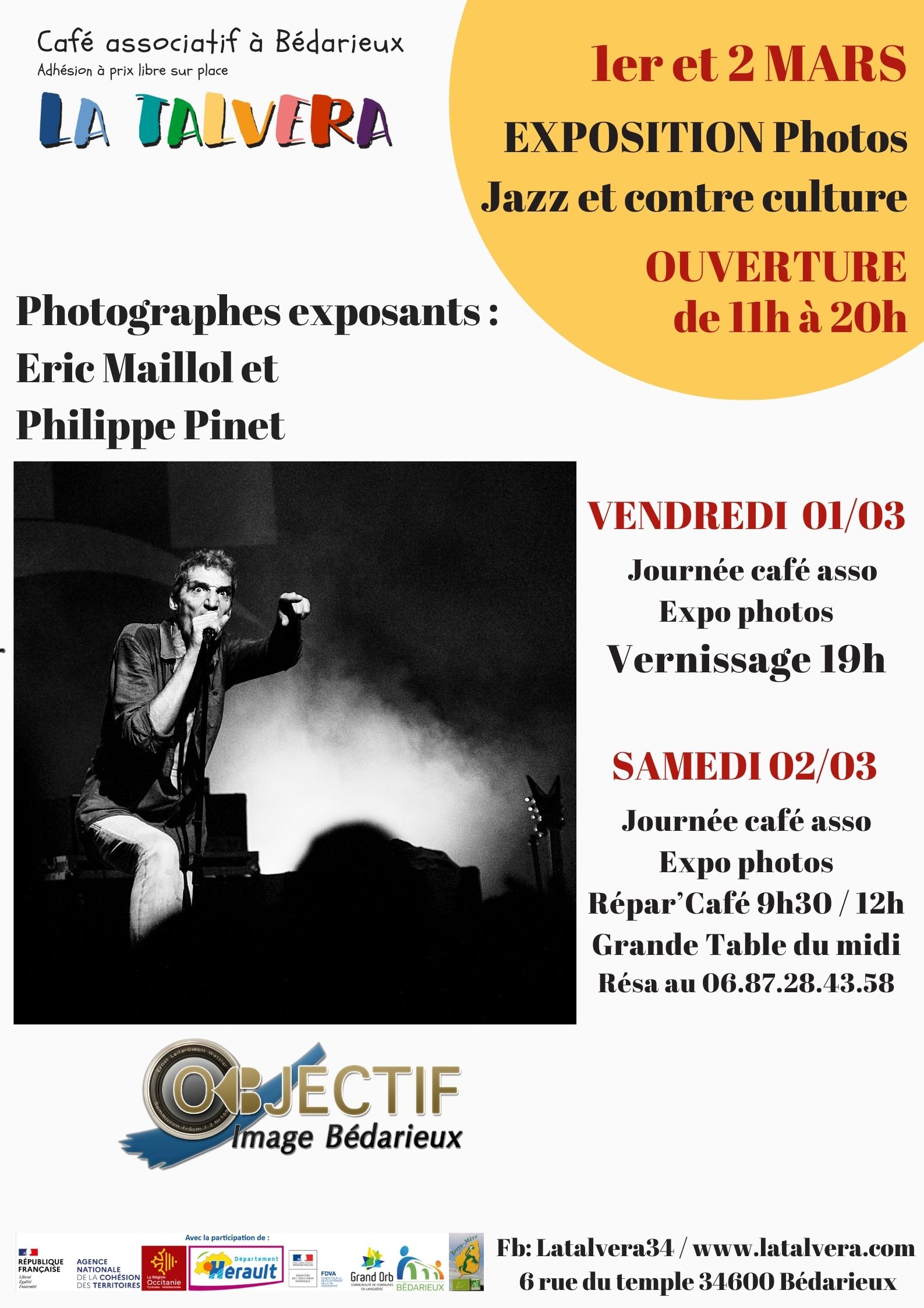 EXPO Photos : Jazz et contre culture