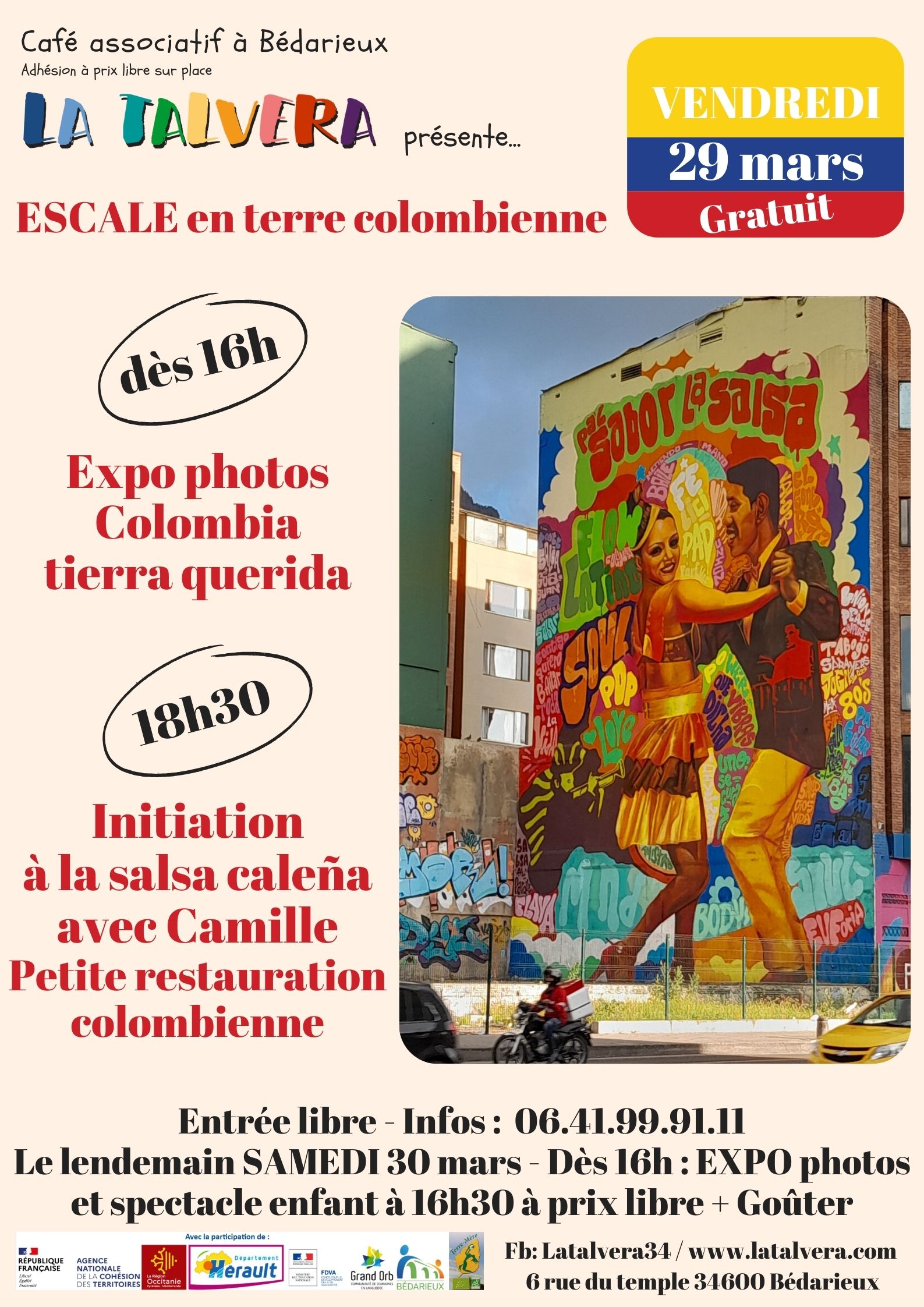 Escale en terre colombienne : expo photos - Salsa