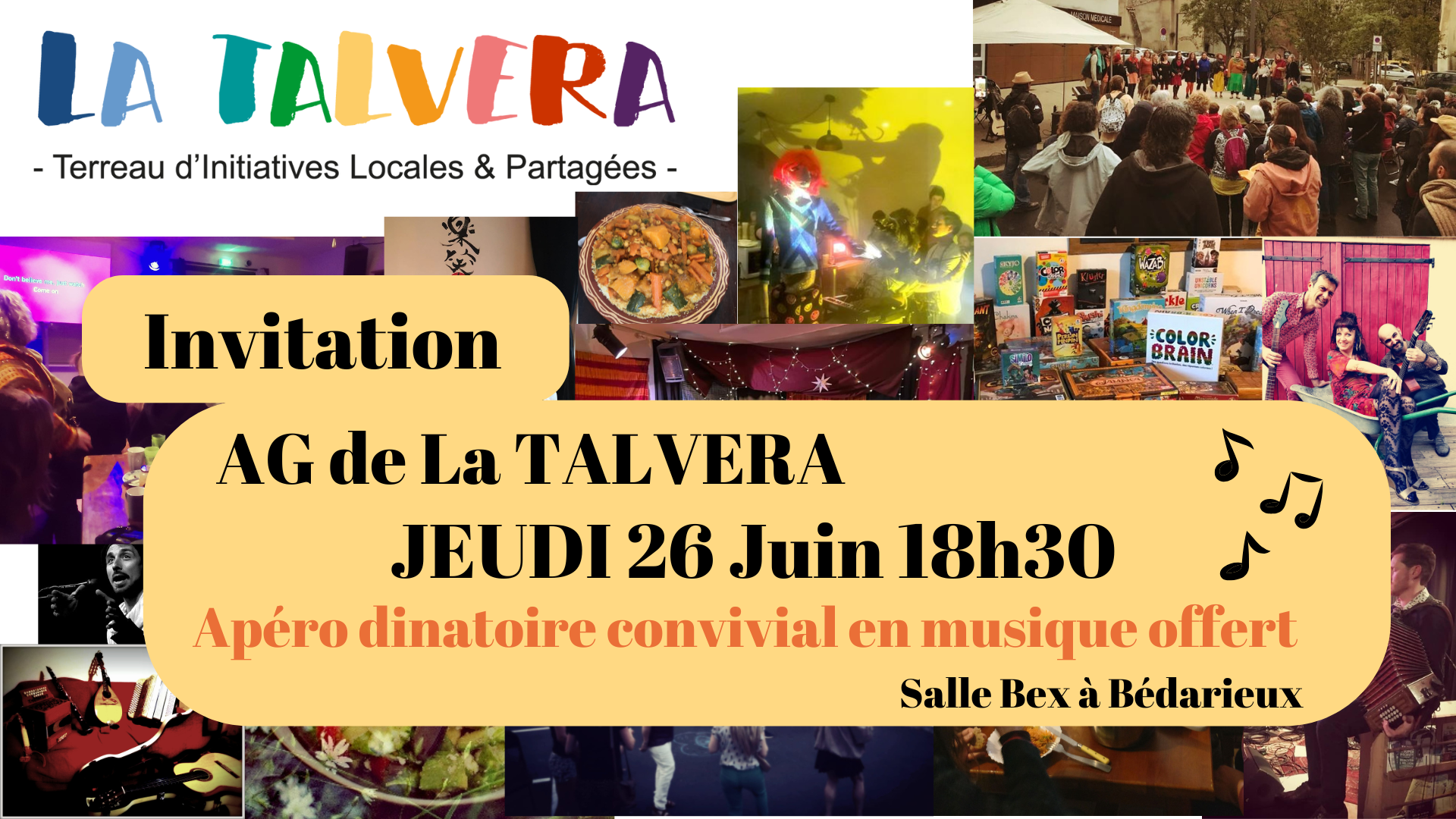 AG et AGE de La Talvera à la salle BEX