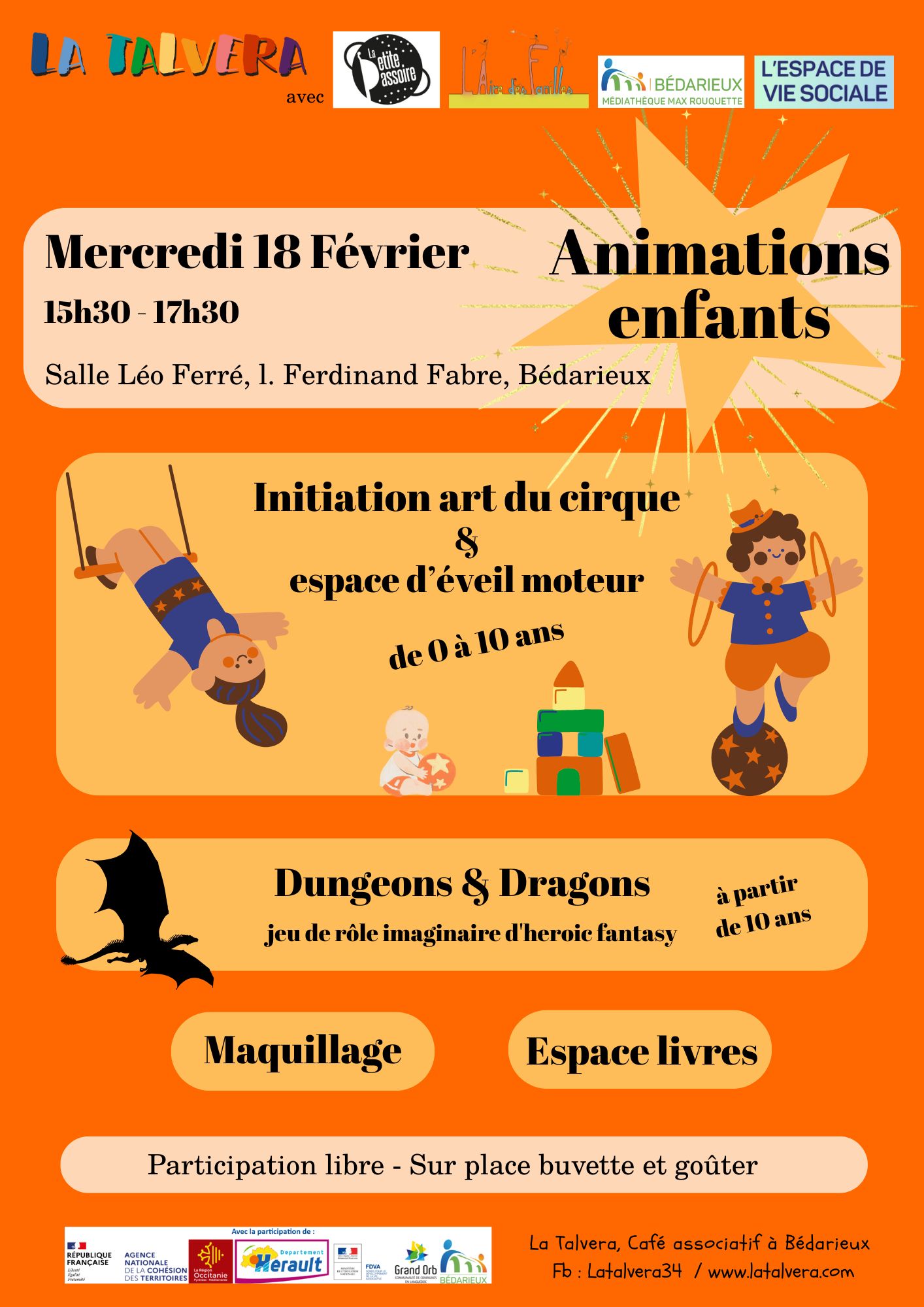 Animation pour les pitchouns -Salle Léo Ferré