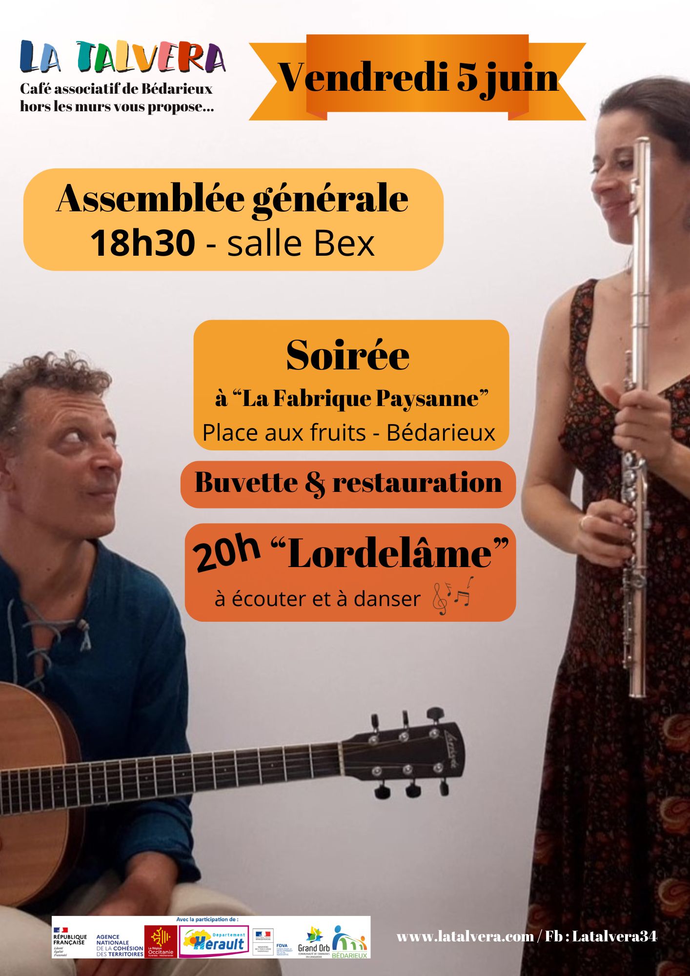 Fête de La Talvera - AG et Concert